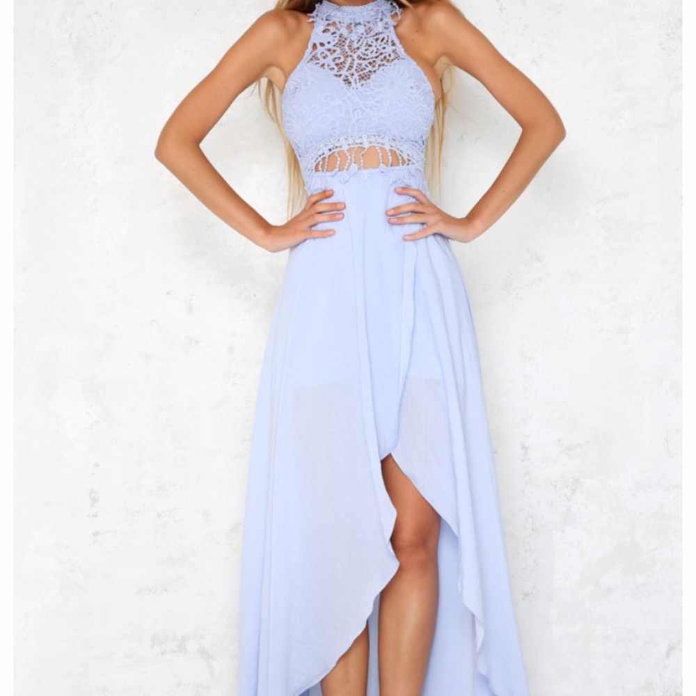 Hello Molly Blue Maxi Dress